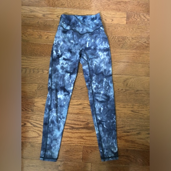New Gymshark elevate leggings - blue space dye XS - Picture 2 of 5
